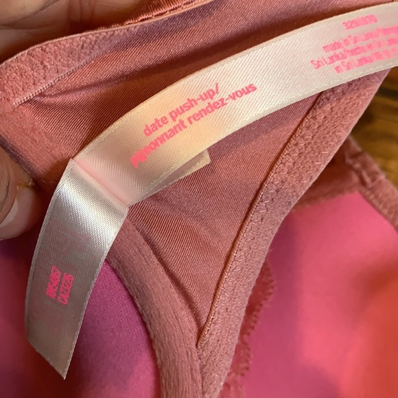 Victoria’s Secret PINK lace Fam date push up bra 32B - Picture 5 of 6